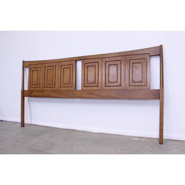 Mid Century Modern Broyhill Sculptra King Size Headboard Chairish Looking to add a light and plush addition to your space? mid century modern broyhill sculptra king size headboard