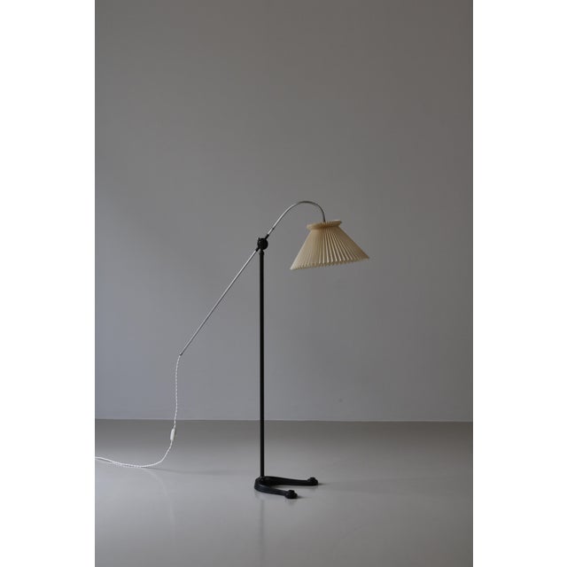 Art Deco Water Pump Floor Lamp attributed to Fog & Mørup, Copenhagen, Denmark, 1940s For Sale - Image 13 of 16