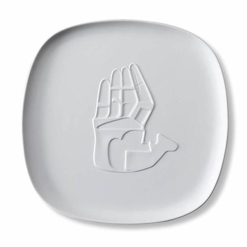 Mid-Century Porcelain Tray by Le Corbusier Cassina, Italy For Sale - Image 3 of 5