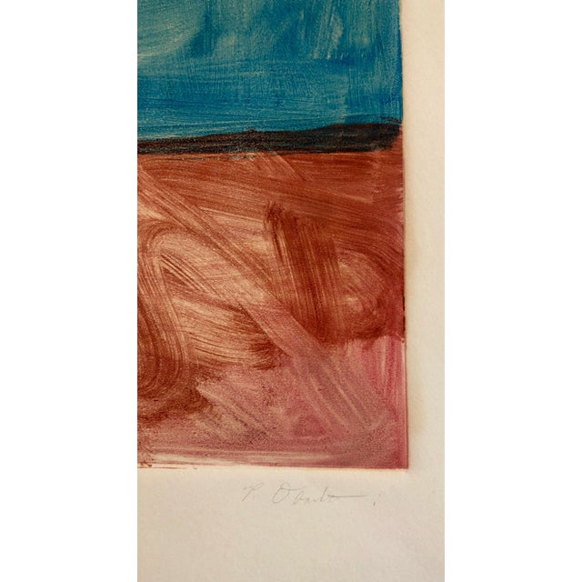 Pierre Obando, Abstract Pattern & Decoration Monoprint Monotype Painting Print Pierre Obando, 1997 For Sale - Image 4 of 6