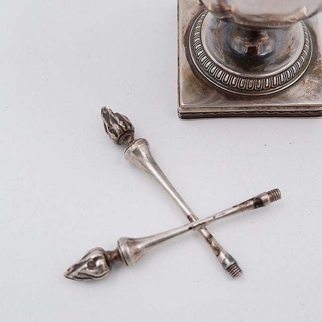 Silver Perfume Bottle For Sale - Image 5 of 14