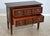 Italian Hickory-White Italian Continental Mahogany 2 Drawer Nightstand For Sale - Image 3 of 18