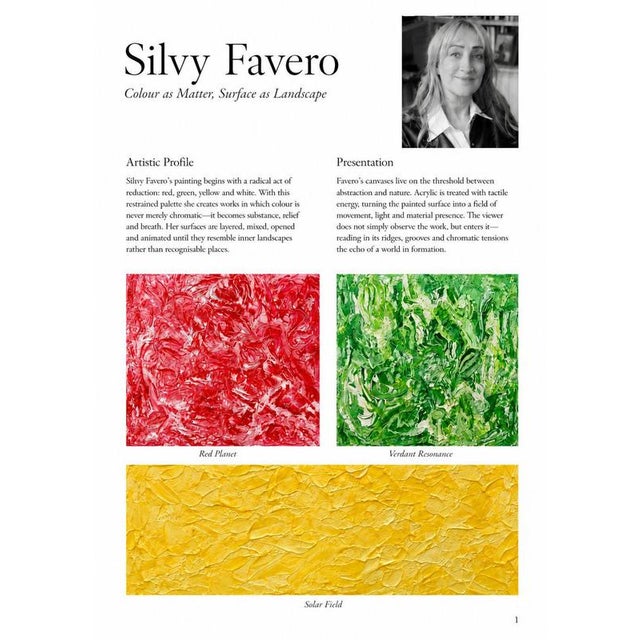 Silvy Favero FONDALI MARINI, 2026 Acrylic on canvas 85 × 65 cm Visual Narrative — Fondali Marini In Fondali Marini, Silvy...