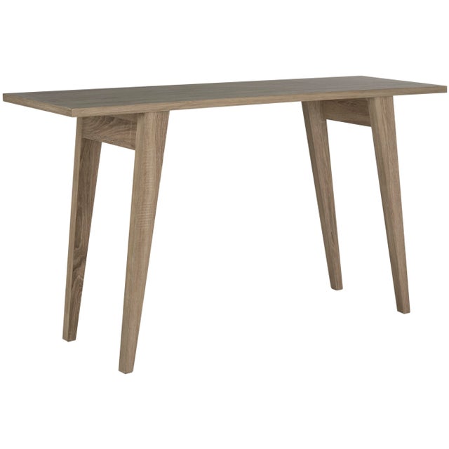 Modern Modern Console Table in Oak For Sale - Image 3 of 4