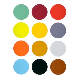 What I Saw at MoMA One Day Print 32" X 44" - by Liz Roache For Sale