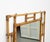 Mid-Century Rectangular Rattan and Bamboo Mirror in the style of Vivai Del Sud, Italy, 1970s For Sale - Image 11 of 14