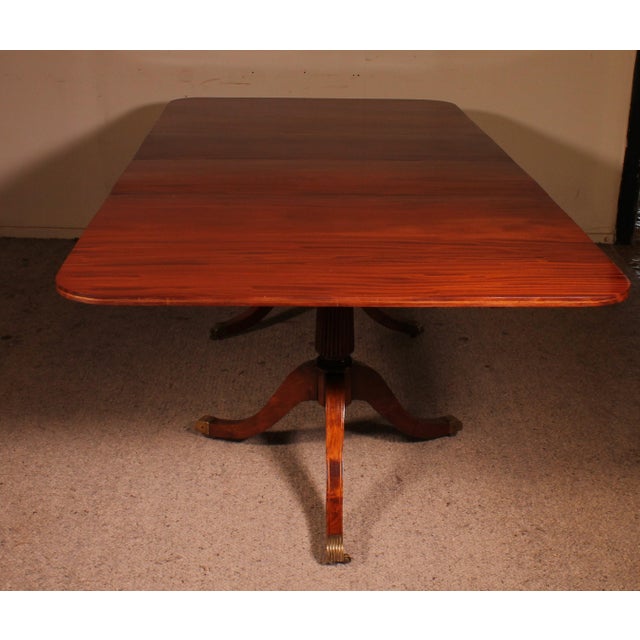 English Tripod Dining Table in Mahogany, 19th Century For Sale - Image 9 of 12