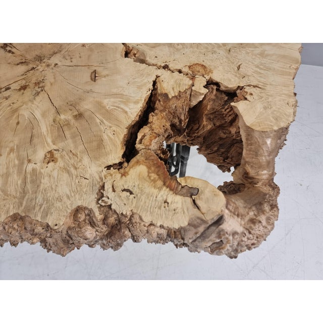 Vintage Table in Poplar, 1950s For Sale - Image 6 of 18