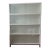 Frosted Glass 4-High Shelving Unit Designed by Jesus Gasca, Attributed For Sale