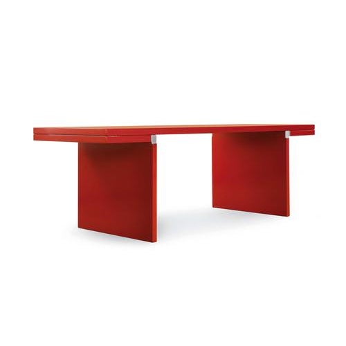 Carlo Scarpa Orseolo Table in Aluminum & Lacquer by Carlo Scarpa for Cassina, Italy For Sale - Image 4 of 8