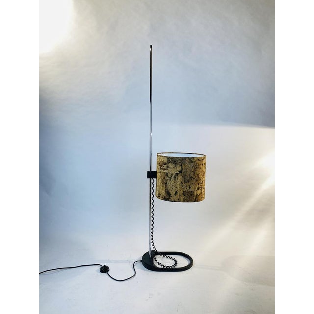 Floor Lamp in Cork and Chrome from Staff, 1970s For Sale - Image 10 of 18