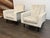 Design Plus Gallery presents a Pair of Circa 1960's Lounge Arm Chairs. A pair of French lounge armchairs, showcasing a...