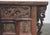 Antique Carved Elm Cabinet For Sale - Image 4 of 11