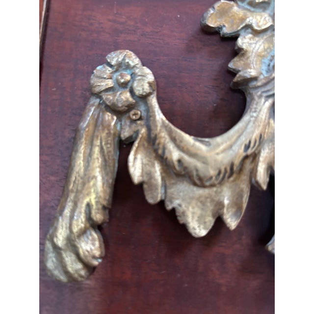 Mid 19th Century 19th Century Bronze Mount in Shadow Box Frame For Sale - Image 5 of 9