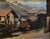 Louis Henri Salzmann, Rural Village, Oil on Canvas For Sale