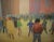 Mid 20th Century Labor Strike Painting by Volney Crosswell For Sale - Image 5 of 11