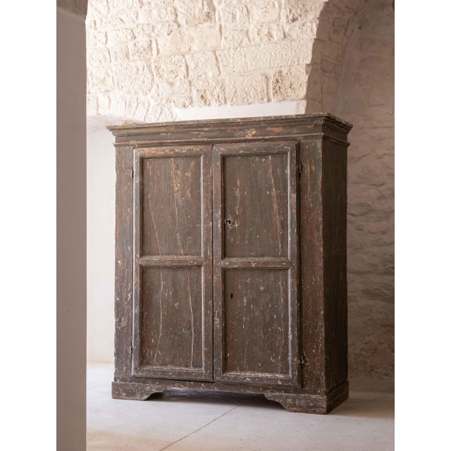 Tuscan Cabinet in Patina, 1700s For Sale - Image 10 of 10