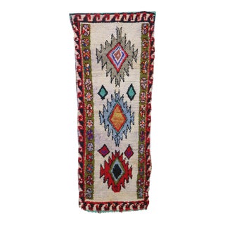 Moroccan Azilal Rug - 2'11" X 7'3" Ft For Sale