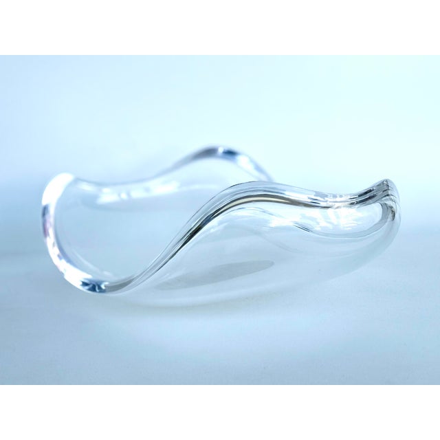 1980s 1980's Large Ritts Astrolite Lucite Bowl For Sale - Image 5 of 6
