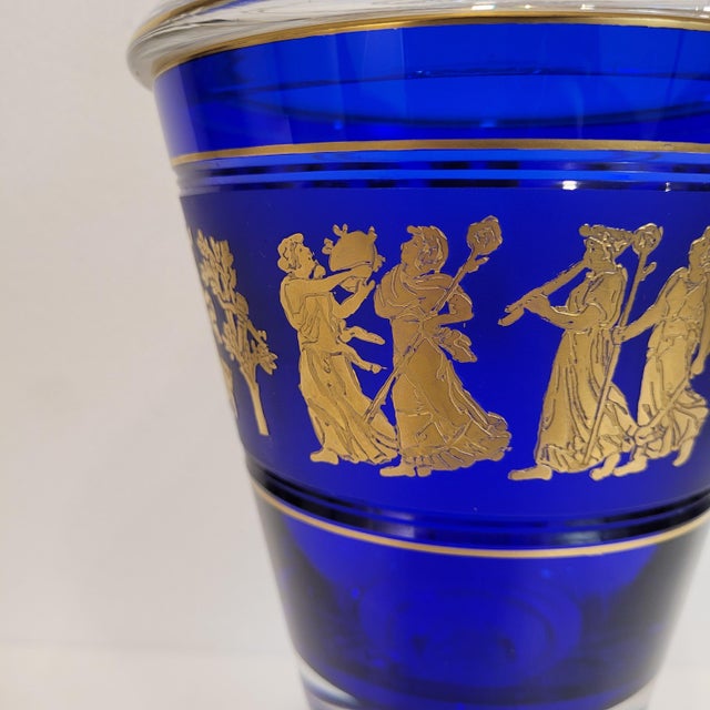 Glass F. S. XIX / P. XX Jupiter Vase by Leon Ledru for Val St-Lambert, Belgium, 1890s For Sale - Image 9 of 18