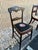Antique Victorian Style Floral Decorated Grain Painted Side Chair For Sale - Image 9 of 15