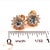 Natural Sapphire Diamond Stud Earrings 14k W Gold 4.98 Tcw Certified For Sale - Image 10 of 10
