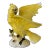 Mid 20th Century Porcelain Yellow Cockatiel For Sale