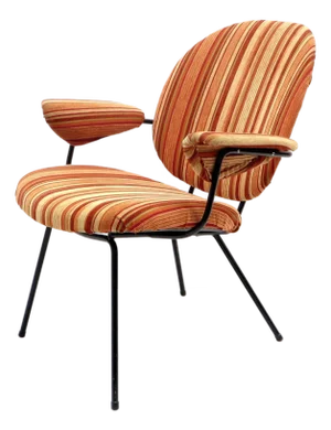 Vintage Model 302 Armchair by Gispen for Kembo