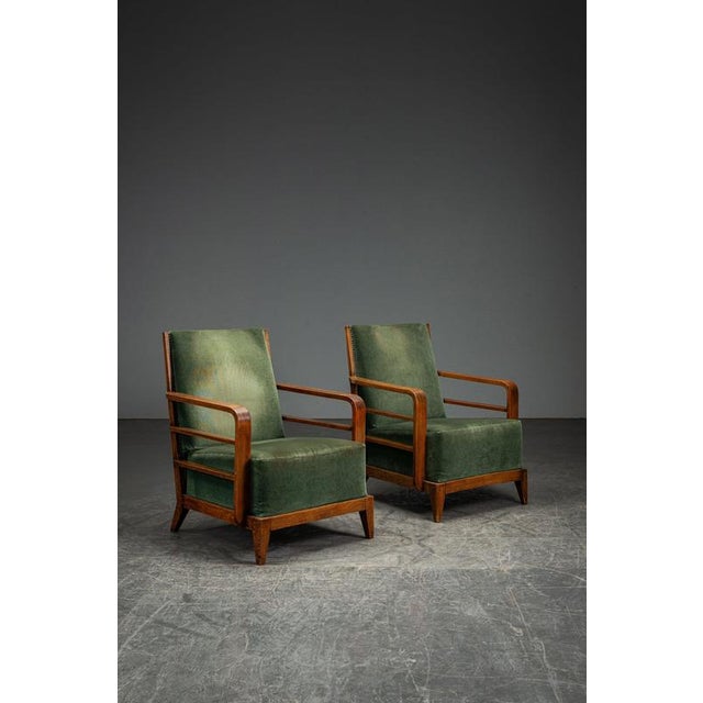 Reconstructionist Armchairs, 1950s, Set of 2 For Sale - Image 6 of 14