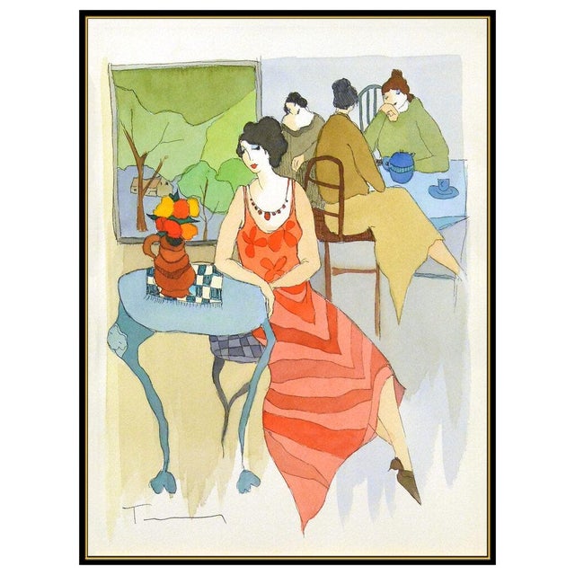 Message us to inquire about custom framing options! (Included for free with every purchase) The artwork here, "A Peaceful...