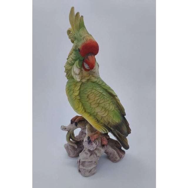 1970s Porcelain Cockatoo by Andrea For Sale - Image 11 of 12
