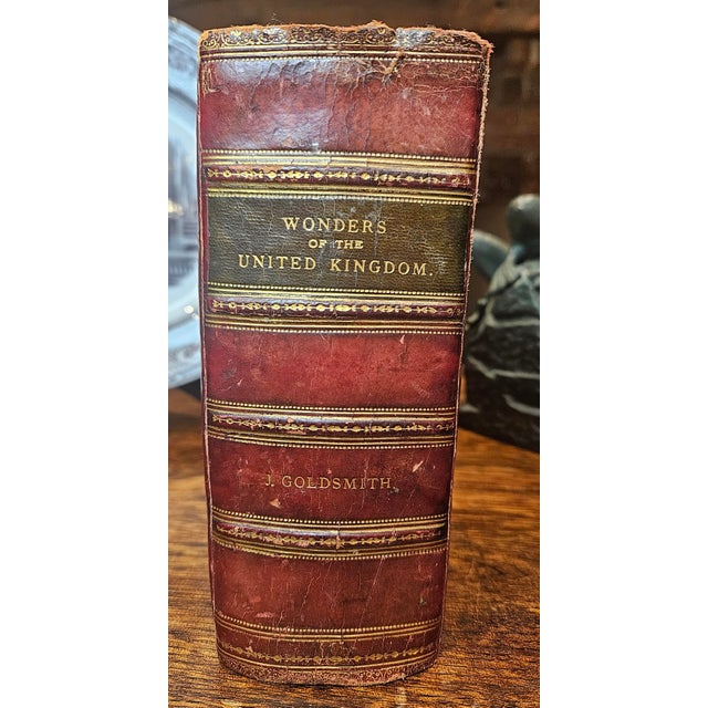 Early 19th Century 18th C Book, "The Natural and Artificial Wonders of the United Kingdom". For Sale - Image 5 of 17