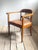 An elegant Swiss Art Deco armchair, most likely dating from the 1930s. The chair is distinguished by its gently curved,...