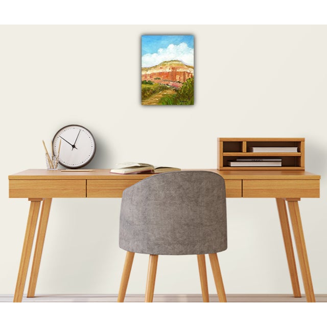 Contemporary “Enlightenment” – Original Plein Air Oil Painting by Anita C. Blythe | Ghost Ranch, Abiquiú, Nm For Sale - Image 3 of 3