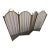 Antique Brass Folding Fireplace Screen – Four‑Panel Arched Mesh Guard With Handles For Sale
