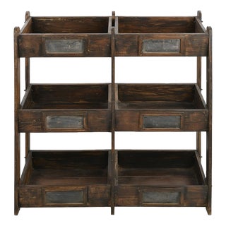 Wooden Storage Shelves For Sale