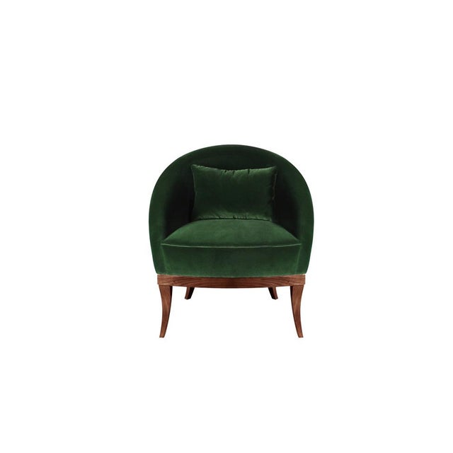 Textile Kim Armchair by Ottiu For Sale - Image 7 of 10
