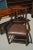 Brown Vintage Americana West Log Wood Dining Table & 6 Brown Leatherette Chairs Furniture Set Rustic / Cabin - Set of 7 For Sale - Image 8 of 12