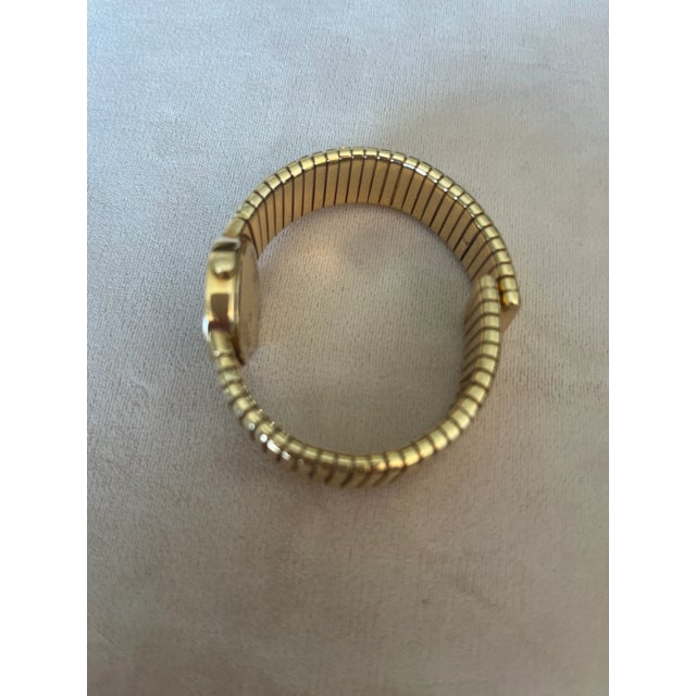 1990s 1990s Bulgari Tubogas 18k Yellow Gold For Sale - Image 5 of 8