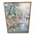 1950s Large Lee Reynolds Pond Scenery Mid Century Oil on Canvas 34x47 For Sale