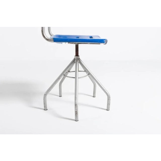 Vintage Industrial Stool For Sale - Image 10 of 16