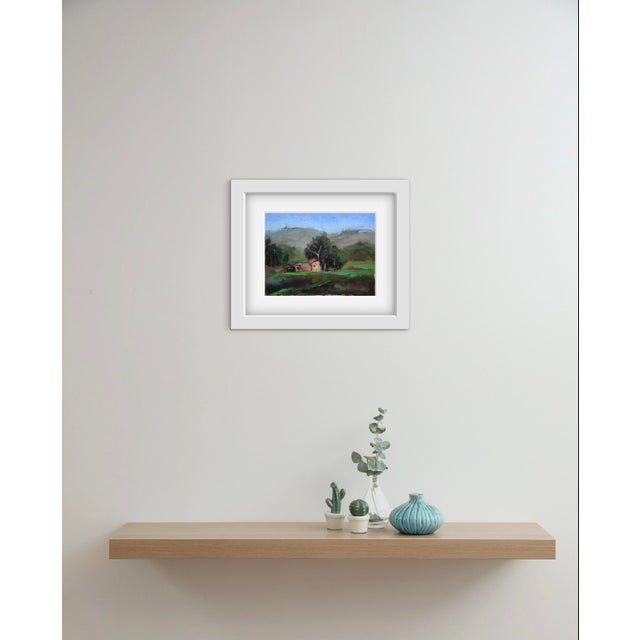 2010s Modern Plein Air Landscape Oil For Sale - Image 5 of 6