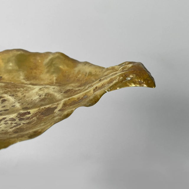 Mid-Century Modern Italian Ashtrays in Brass and Marble, 1950s, Set of 2 For Sale - Image 6 of 17