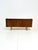 Vintage Two-Tone Wood Sideboard with Black Glass Top, 1960s For Sale - Image 13 of 18