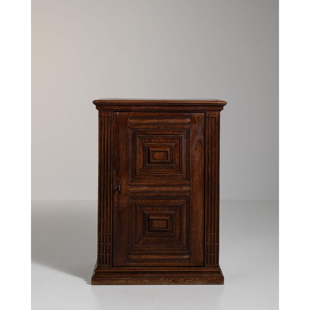 19th Century France Brown Wood Storage Cabinets & Cupboards For Sale - Image 4 of 11