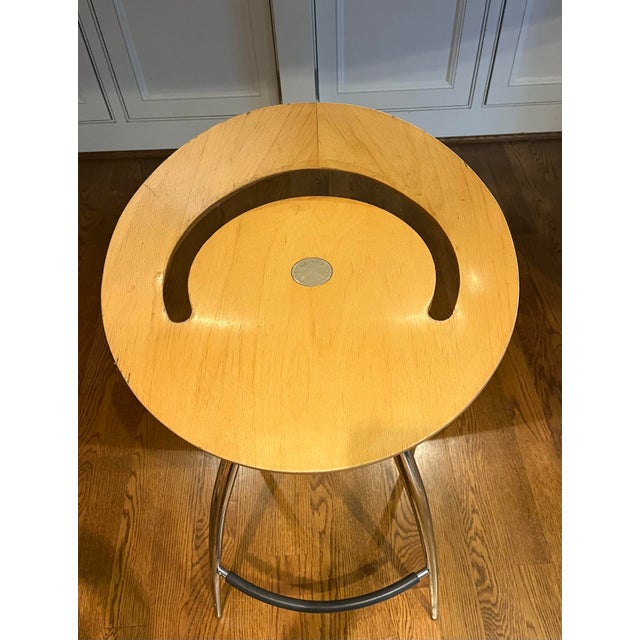 1990s Counter Bar Stools Magis Lyra Italy Vintage For Sale - Image 5 of 12