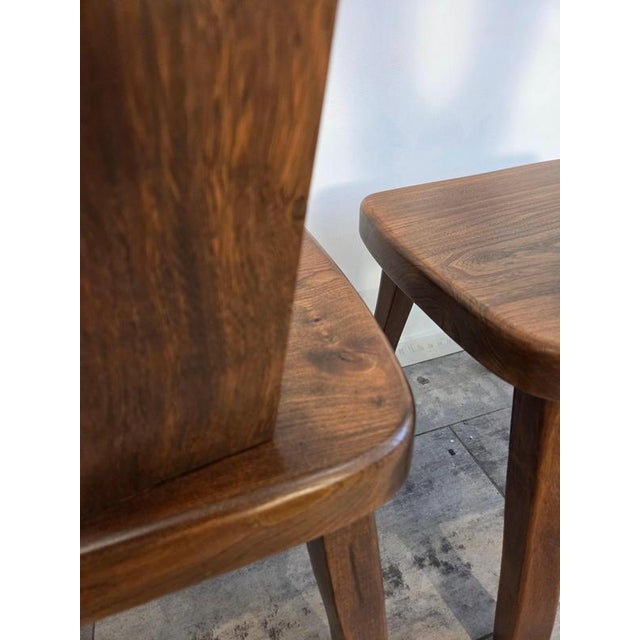 Wood King Dining Chairs by Olavi Hänninen for Mikko Nupponen, 1965, Set of 4 For Sale - Image 7 of 12