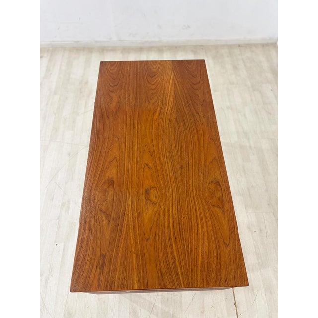 Mid-Century Danish Teak Desk, 1960s For Sale - Image 13 of 17