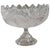 Large French Tazza Etched Cristal Pedestal Fruit Dish, 1960s For Sale - Image 6 of 6