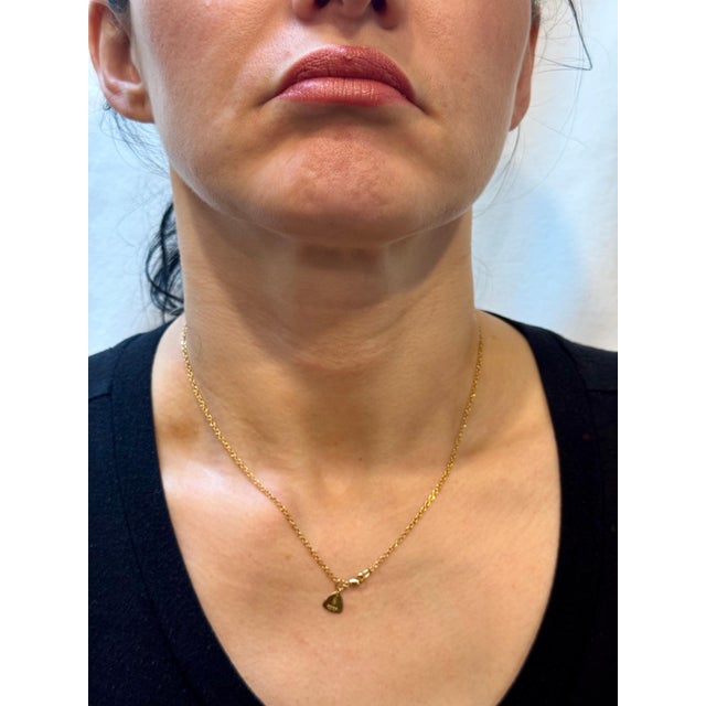 Vintage Unisex 18 Karat Yellow Gold chain Necklace, SOHO, Italian 17", 4.2 GM For Sale - Image 13 of 18